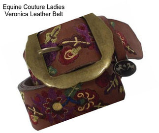 Equine Couture Ladies Veronica Leather Belt