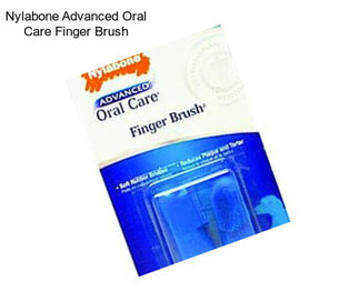 Nylabone Advanced Oral Care Finger Brush