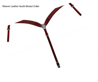 Weaver Leather Austin Breast Collar