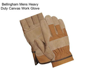 Bellingham Mens Heavy Duty Canvas Work Glove