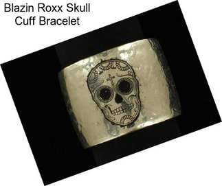 Blazin Roxx Skull Cuff Bracelet