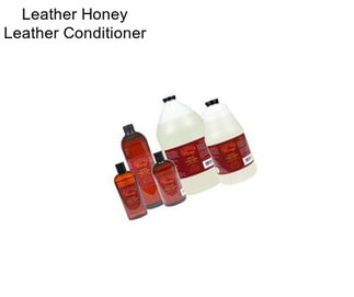 Leather Honey Leather Conditioner