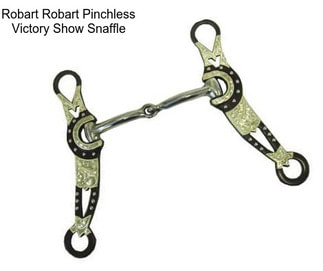 Robart Robart Pinchless Victory Show Snaffle