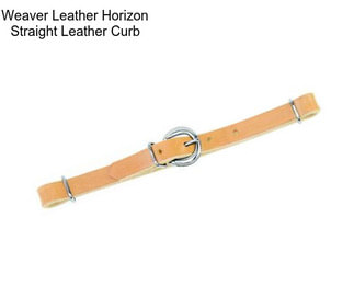 Weaver Leather Horizon Straight Leather Curb