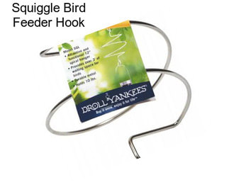 Squiggle Bird Feeder Hook