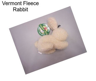 Vermont Fleece Rabbit