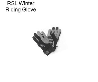 RSL Winter Riding Glove