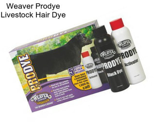 Weaver Prodye Livestock Hair Dye