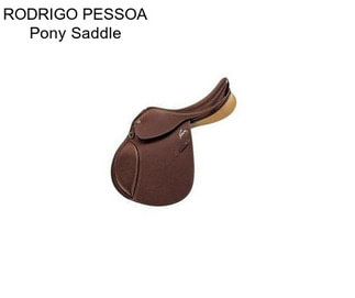 RODRIGO PESSOA Pony Saddle