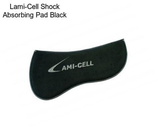 Lami-Cell Shock Absorbing Pad Black