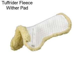 Tuffrider Fleece Wither Pad