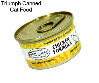 Triumph Canned Cat Food