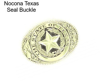 Nocona Texas Seal Buckle