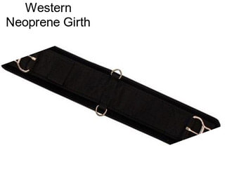 Western Neoprene Girth