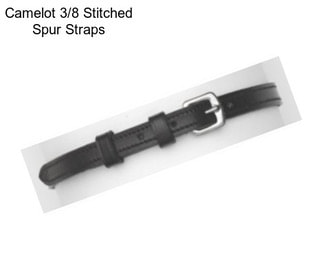 Camelot 3/8 Stitched Spur Straps