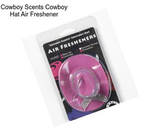 Cowboy Scents Cowboy Hat Air Freshener