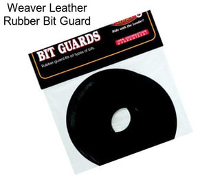 Weaver Leather Rubber Bit Guard