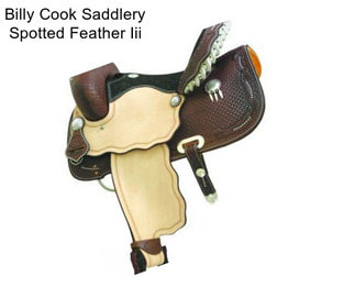 Billy Cook Saddlery Spotted Feather Iii