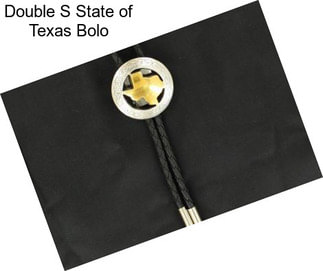 Double S State of Texas Bolo