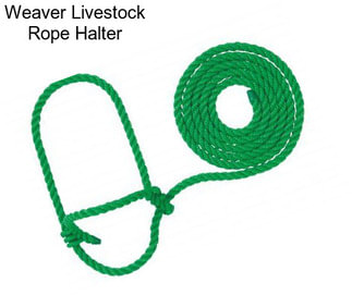 Weaver Livestock Rope Halter