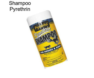 Shampoo Pyrethrin