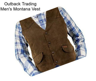 Outback Trading Men\'s Montana Vest