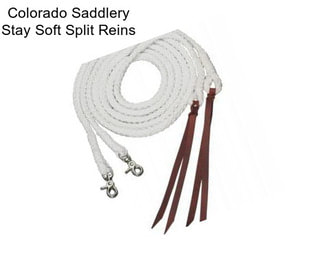Colorado Saddlery Stay Soft Split Reins