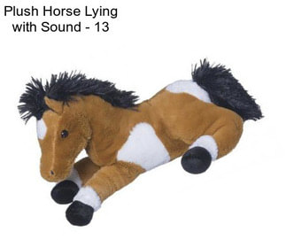 Plush Horse Lying with Sound - 13\