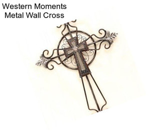 Western Moments Metal Wall Cross