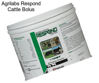 Agrilabs Respond Cattle Bolus