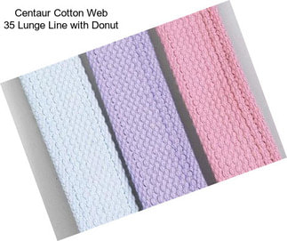 Centaur Cotton Web 35 Lunge Line with Donut