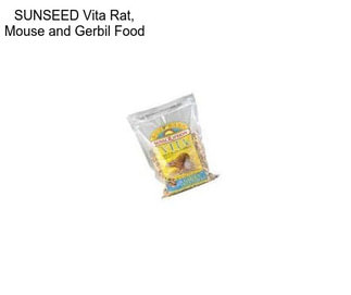 SUNSEED Vita Rat, Mouse and Gerbil Food