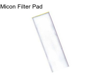 Micon Filter Pad