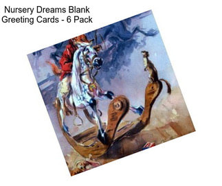 Nursery Dreams Blank Greeting Cards - 6 Pack