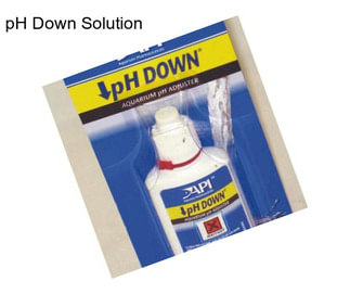 PH Down Solution