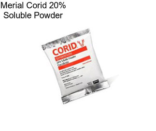 Merial Corid 20% Soluble Powder