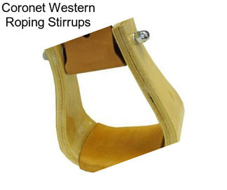 Coronet Western Roping Stirrups