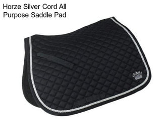 Horze Silver Cord All Purpose Saddle Pad