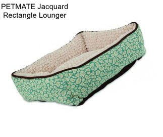 PETMATE Jacquard Rectangle Lounger