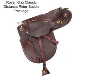 Royal King Classic Distance Rider Saddle Package