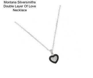 Montana Silversmiths Double Layer Of Love Necklace
