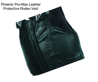 Phoenix Pro-Max Leather Protective Rodeo Vest
