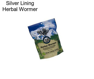 Silver Lining Herbal Wormer
