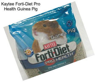 Kaytee Forti-Diet Pro Health Guinea Pig