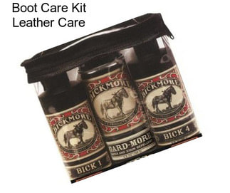 Boot Care Kit Leather Care