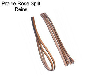 Prairie Rose Split Reins