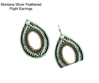 Montana Silver Feathered Flight Earrings