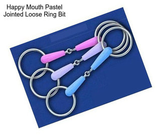 Happy Mouth Pastel Jointed Loose Ring Bit