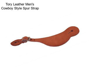 Tory Leather Men\'s Cowboy Style Spur Strap