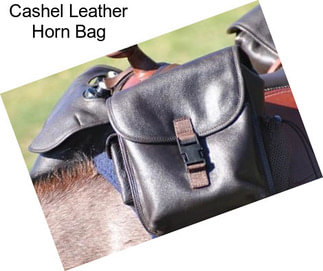 Cashel Leather Horn Bag